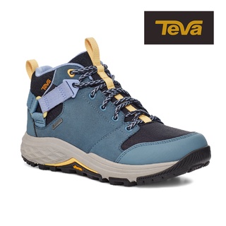【TEVA】女登山鞋 高筒防水黃金大底 寬楦登山鞋/郊山鞋 - Grandview GTX 幻像藍(原廠)