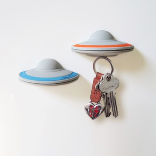【買一送一】Kalo 卡樂創意 幽浮磁鐵鑰匙收納架