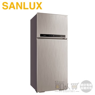 SANLUX 台灣三洋 ( SR-C480BV1A ) 480公升 變頻ECO節能雙門電冰箱