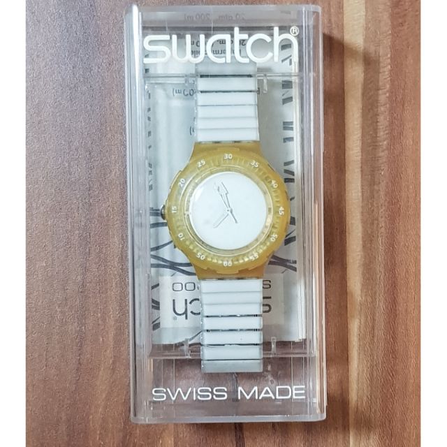 二手  Swatch夜光手錶已換電池可動