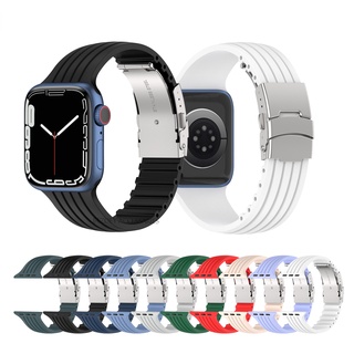 矽膠錶帶兼容蘋果手錶 apple watch ultra8 7 6 5 4 49/45/44/42/41/40/38mm