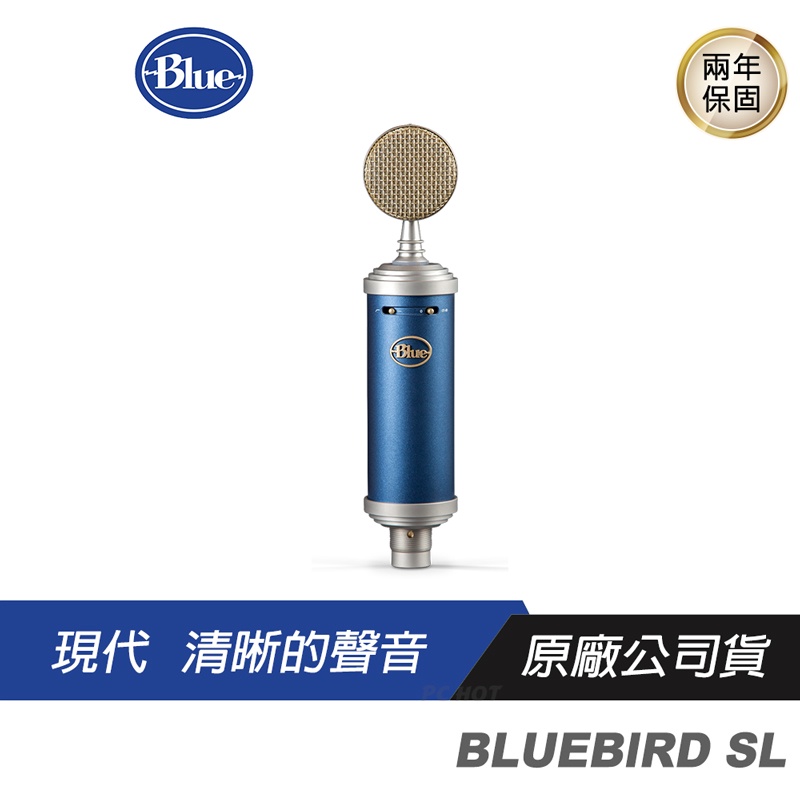Blue BLUEBIRD SL 大型振膜錄音室電容式麥克風/多功能性/大型振膜心型受音頭