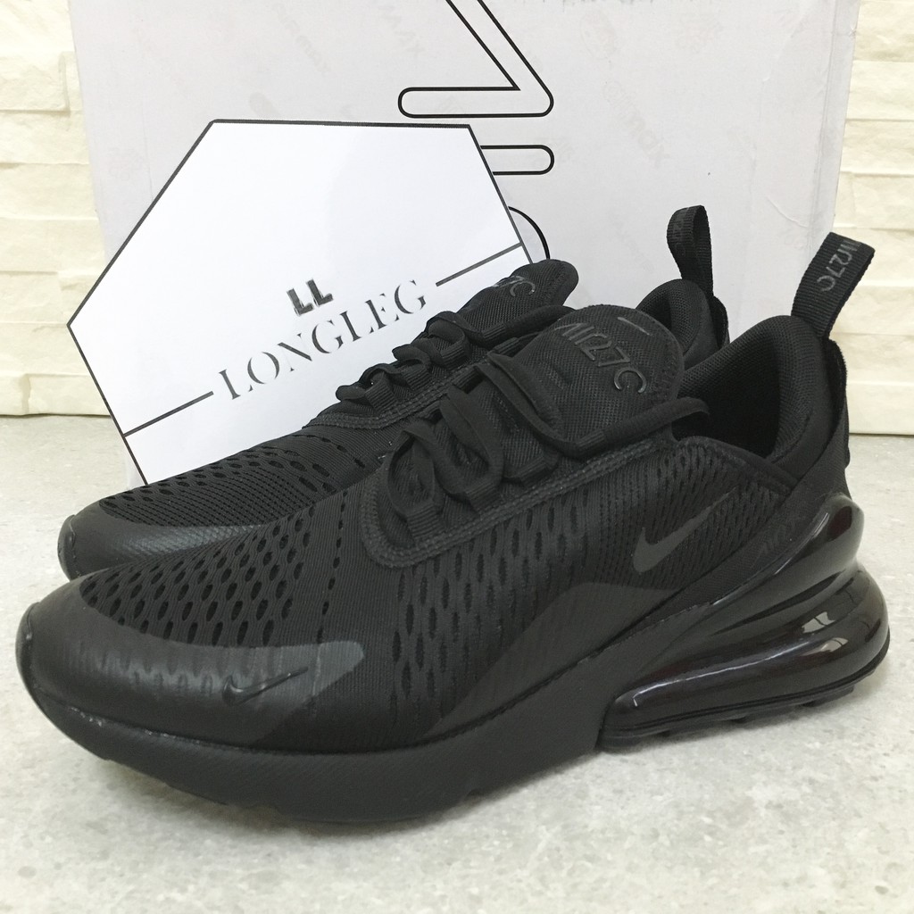 air max 270 gray black