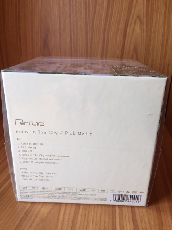 Perfume Relax In The City Pick Me Up 完全生產限定盤 全新未拆 蝦皮購物
