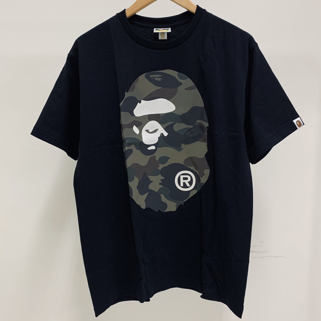 SECONDaily•A BATHING APE BAPE 迷彩大頭 迷彩 猿人頭 反光 夜光 短袖T恤 短T 短袖