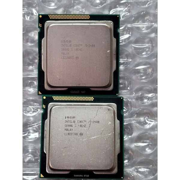 英特爾 INTEL CPU處理器I5-2400(外觀不佳）