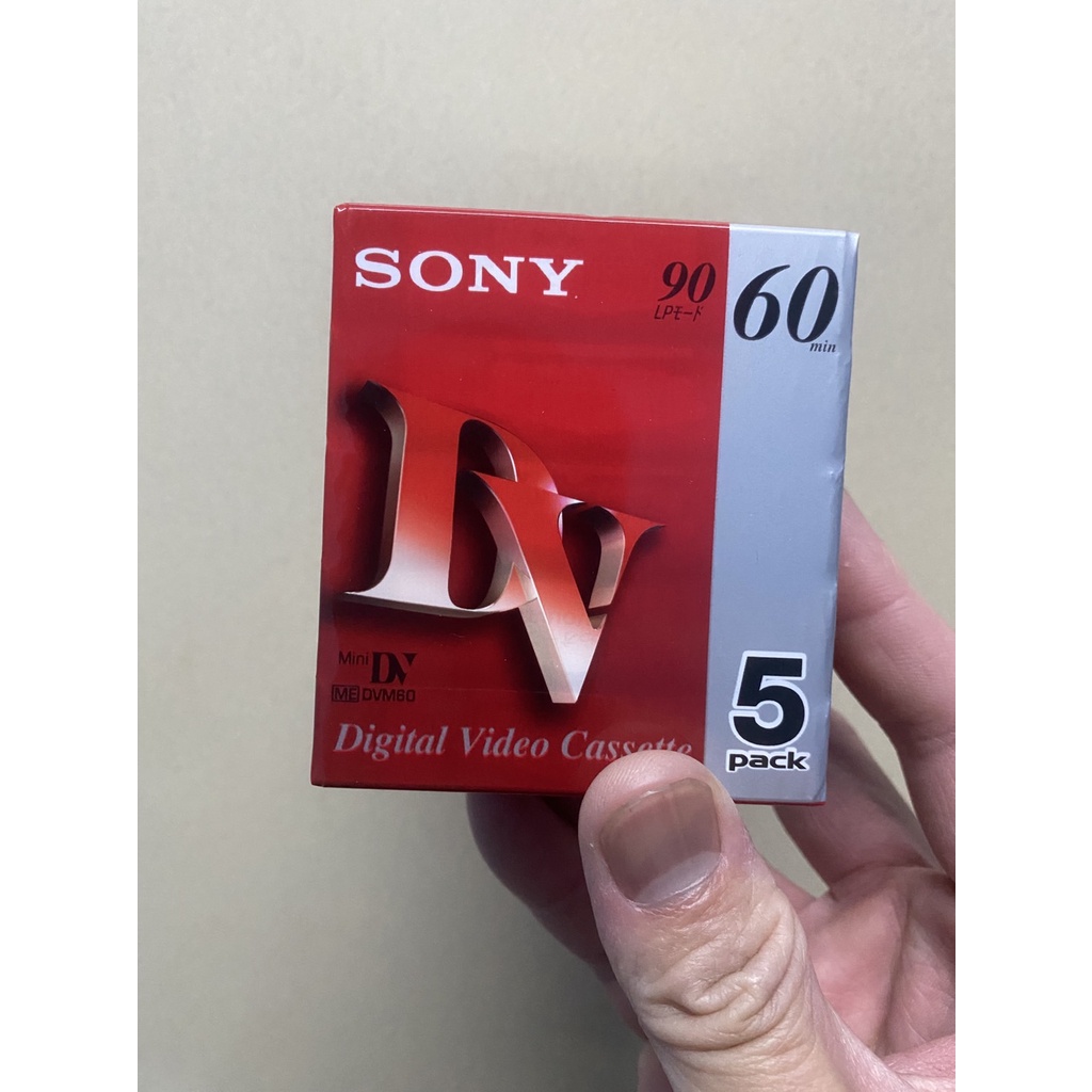 SONY mini DV 錄影 帶 DVM 60min Digital Video Cassette 5DVM60R3