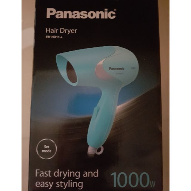 全新 國際牌 panasonic EH-ND11-A 1000w 輕巧型 吹風機 hair dryer