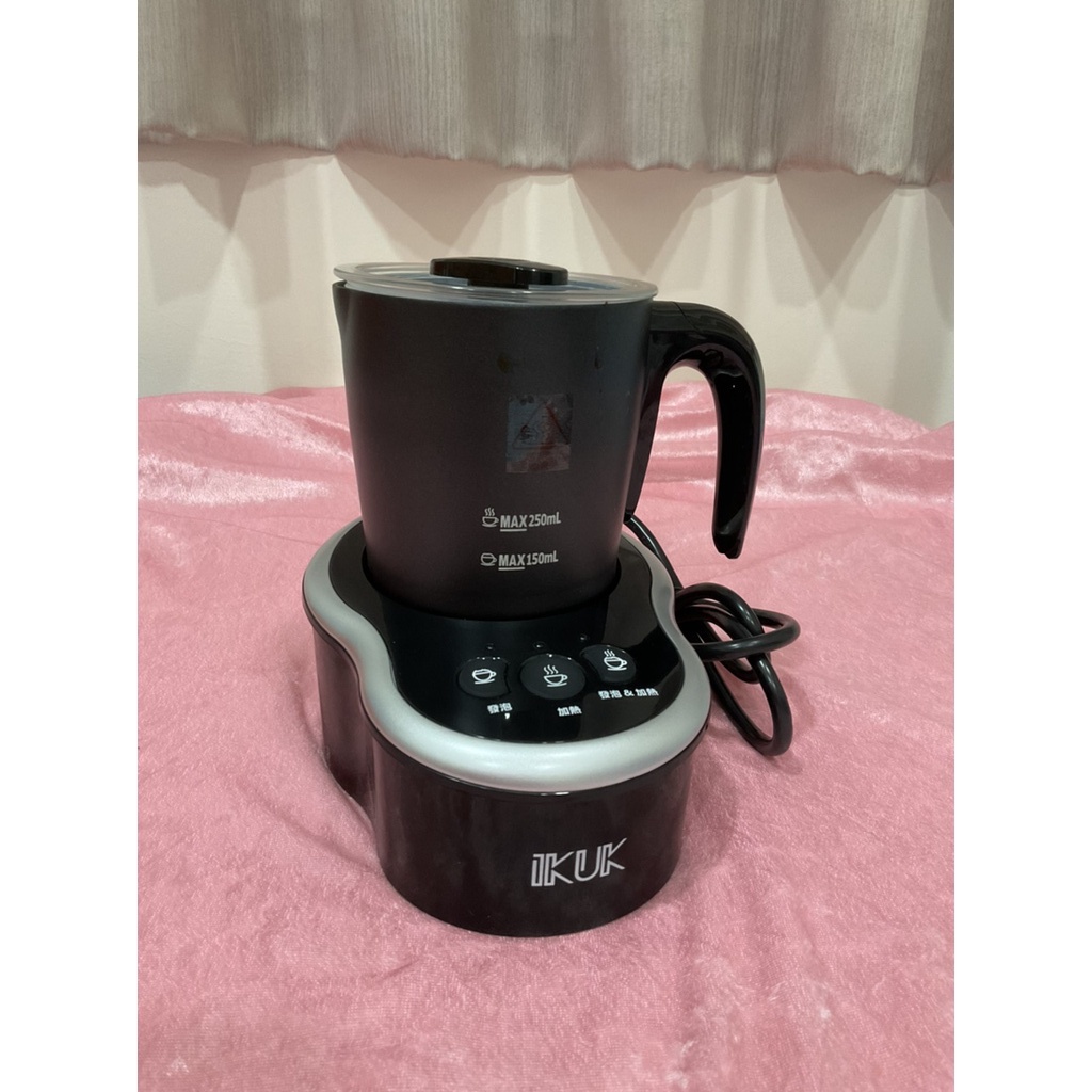 （二手)ikuk電動分離式奶泡器IK-MF0800 咖啡機週邊