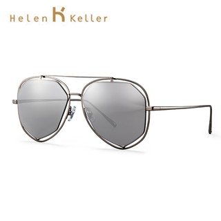 Helen Keller 時尚美學偏光墨鏡 飛行員鏡框 抗紫外線 H8607