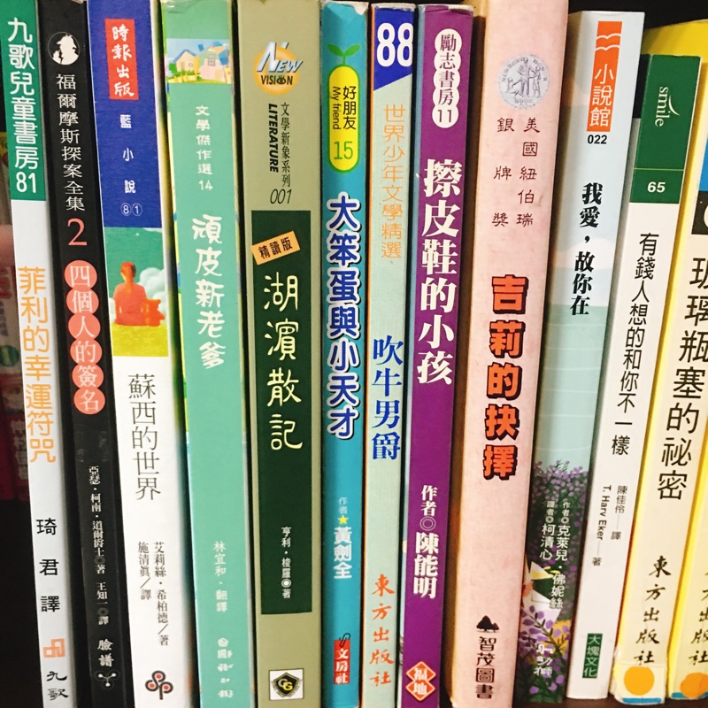 二手書 湖濱散記 我愛 故你在 蘇西的世界 菲力幸運符咒 頑皮新老爹 大笨蛋小天才 擦皮鞋的男孩 蝦皮購物