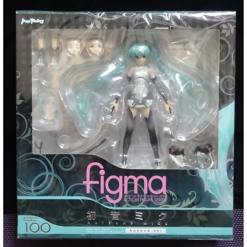 🌞日版空運現貨🌞GSC figma 100 絕版經典黏土人💥初音ミク append ver💥