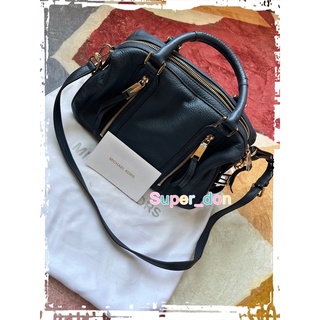 Michael kors 波士頓包 可斜背/手提兩用 隔層多 荔枝皮