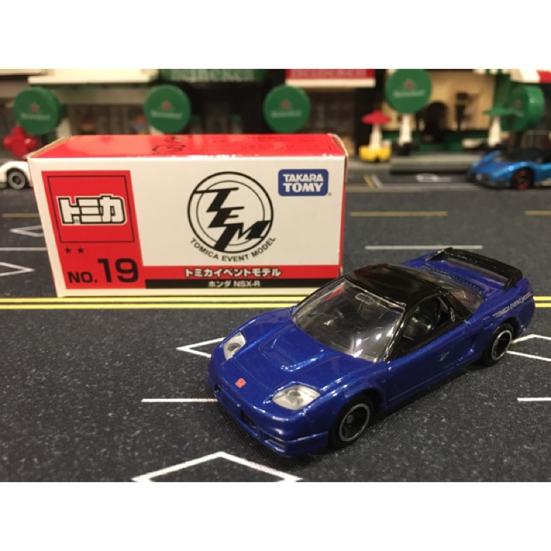 Tomica TEM 會場 No.19 Honda NSX-R 藍色款 大阪車展 與No.81同模 全新現貨