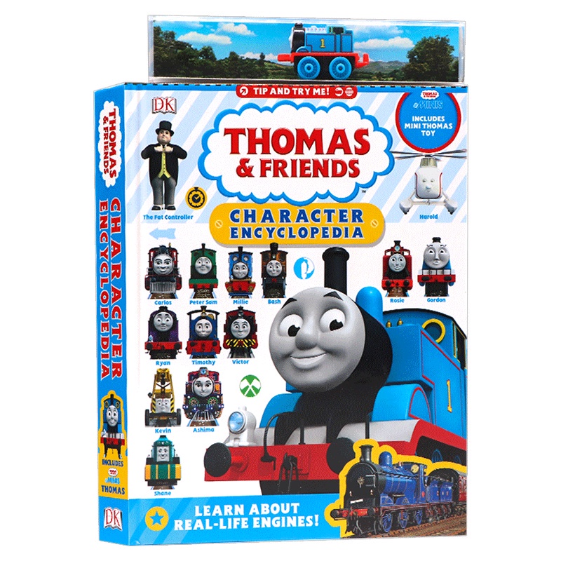 Dk托馬斯和他的朋友們人物百科全書thomas Friends Character E 蝦皮購物
