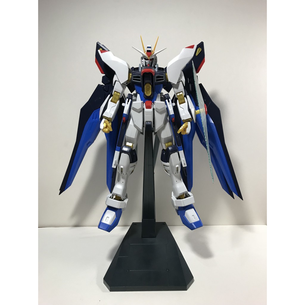 BANDAI萬代 Freedom Gundam ZGMF-X20A 攻擊自由鋼彈 1:60 非PG 2組 組裝完成