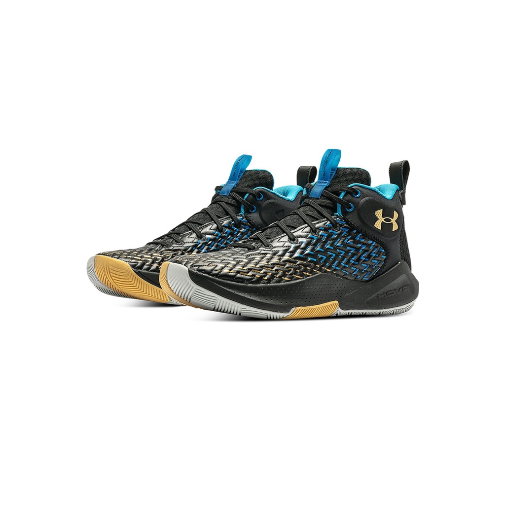 現貨出清UNDER ARMOUR HOVR Havoc 4 Clone IJ 黑藍 高筒 籃球鞋 3025994-002