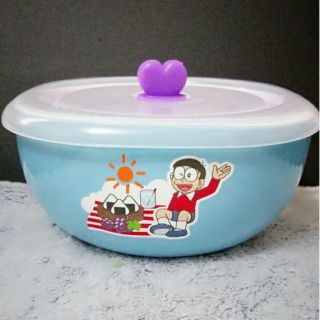 (現貨)哆啦a夢美味陶瓷方碗-野餐大雄