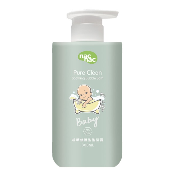 nac nac 植萃修護泡泡浴露300ml【佳兒園婦幼館】