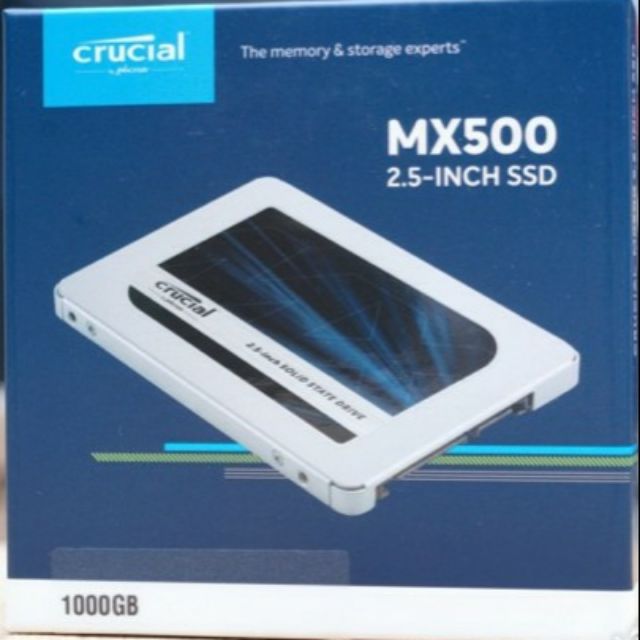 美光 MX500 1T SSD  1TB SATAⅢ 固態硬碟 全新 2018/4月購入，多買一個用不到，可給電子發票
