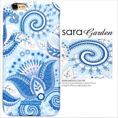 客製化 手機殼 iPhone 7 【多款手機型號提供】清新 南洋風 大花 保護殼 G017 Sara Garden