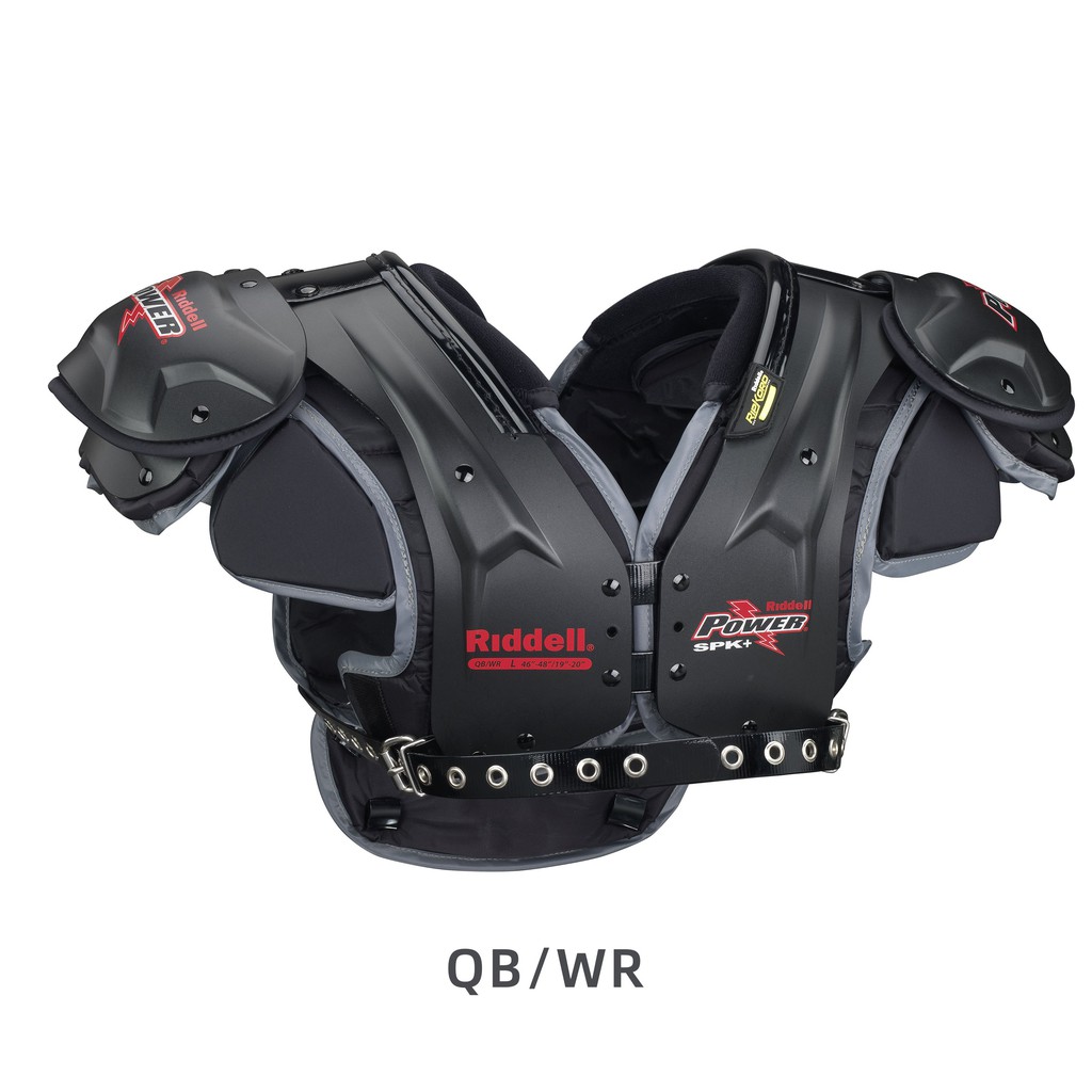 橄欖球用品  Riddell Power SPK+QB/WR系護甲肩墊美式橄欖球裝備Shoulder pad