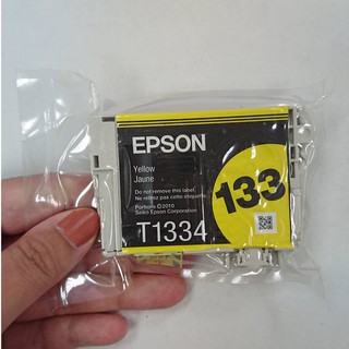 【髮尤物】EPSON 133 T1332 T1334 原廠墨水匣 全新 有包裝 黃色 藍色 彩色墨水 墨水 墨水匣 墨