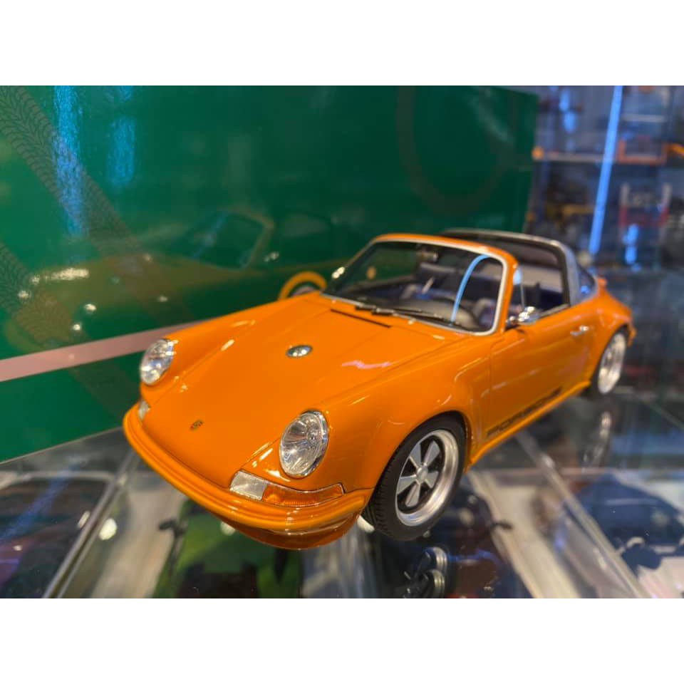 吉華科技＠ 1/18 CULT Singer Porsche 911 Targa 橘色