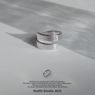 【Outfit Studio】設計師品牌SAZ 漩渦 扭曲 戒指 飾品