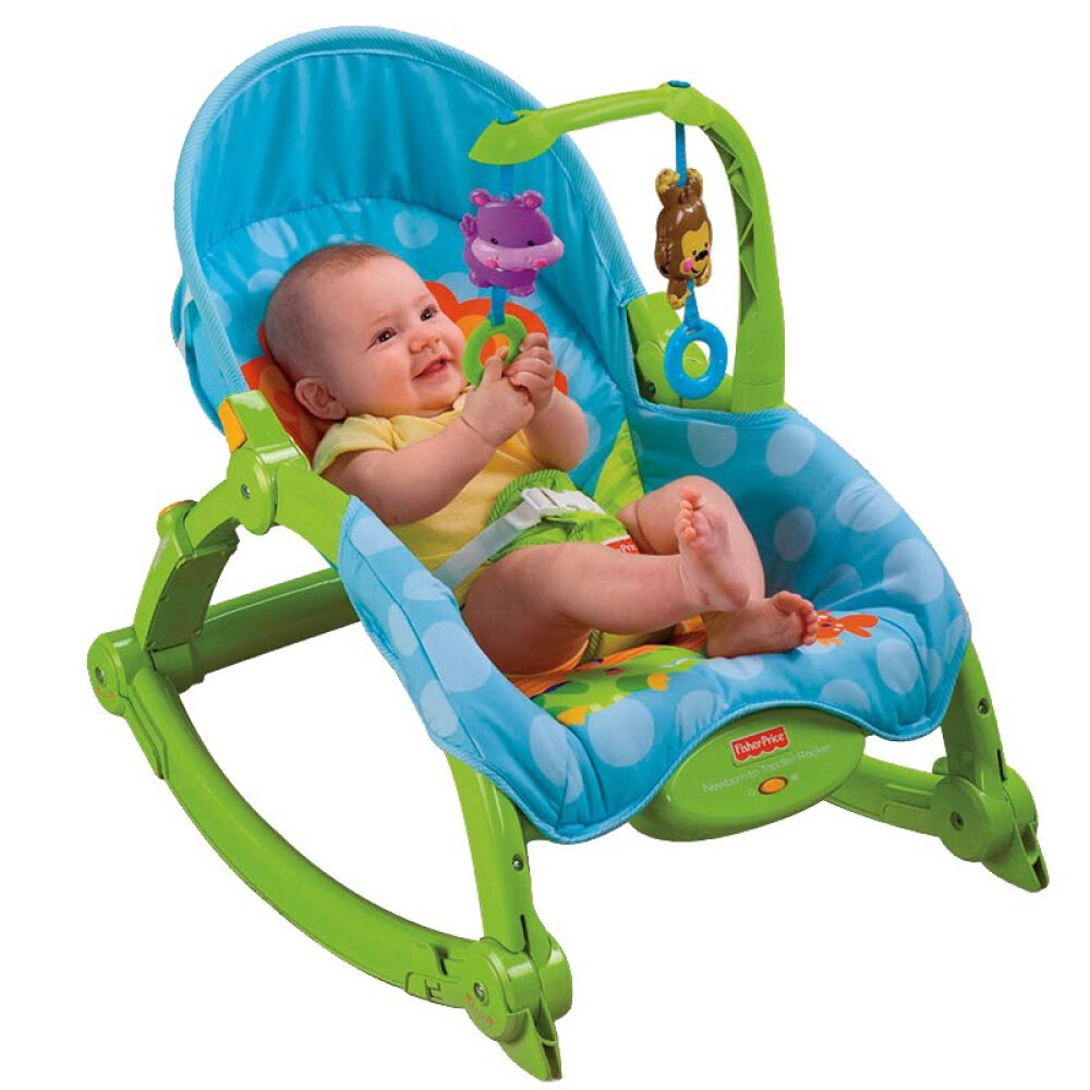 ☾【正版現貨】費雪Fisher Price 嬰兒玩具新款多功能輕便搖椅安撫椅薄荷綠款W2811搖搖椅躺椅電動搖籃| 蝦皮購物