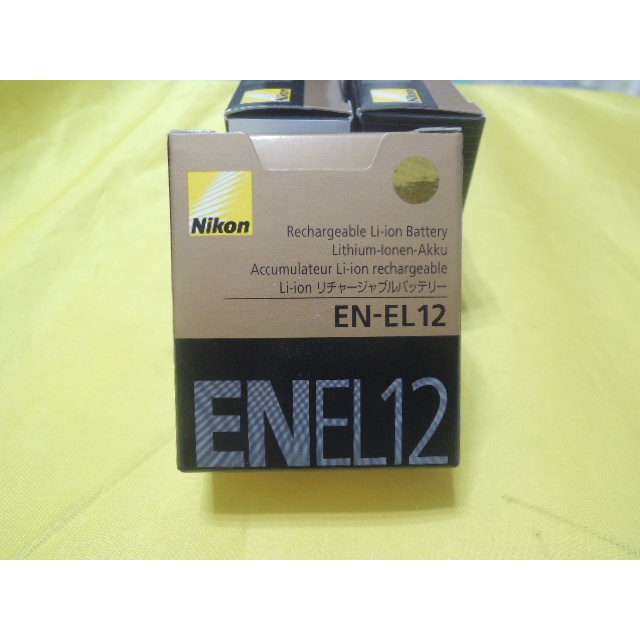 國祥公司貨 盒裝 原廠電池 NIKON EN-EL12 適用 nikon 尼康 coolpix b600