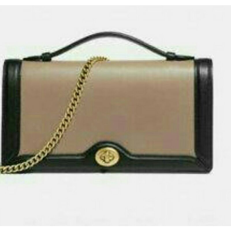 現貨 全新專櫃款coach 奶茶色riley 系列woc手提 斜背包 特價 5999 可手提 蝦皮購物