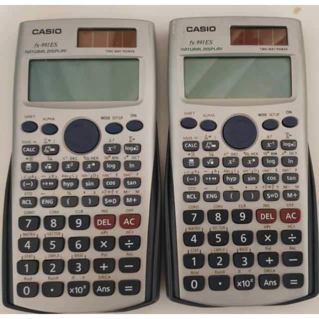 CASIO 工程計算機 fx-991ES  剩一台（二手，五成新）