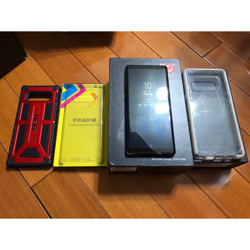 Samsung note8 6g/256g 港版 + Dex pad 大全配便宜賣不議價$17000