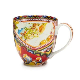【免運🔥】西西里陽光馬克杯 陶瓷咖啡杯 下午茶杯 茶具禮品 古典餐瓷杯 義大利Lamart