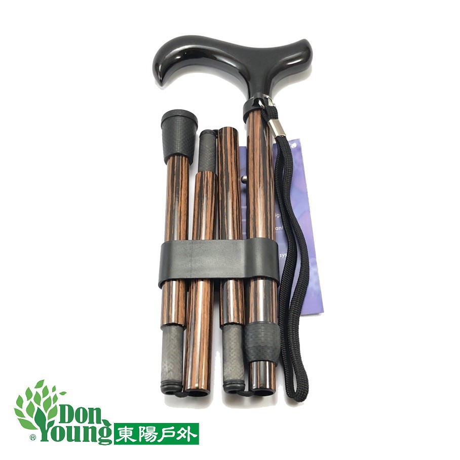 碳纖維日式登山杖 可調 可折疊 方便收納攜帶(一入) RIJJ5585-00
