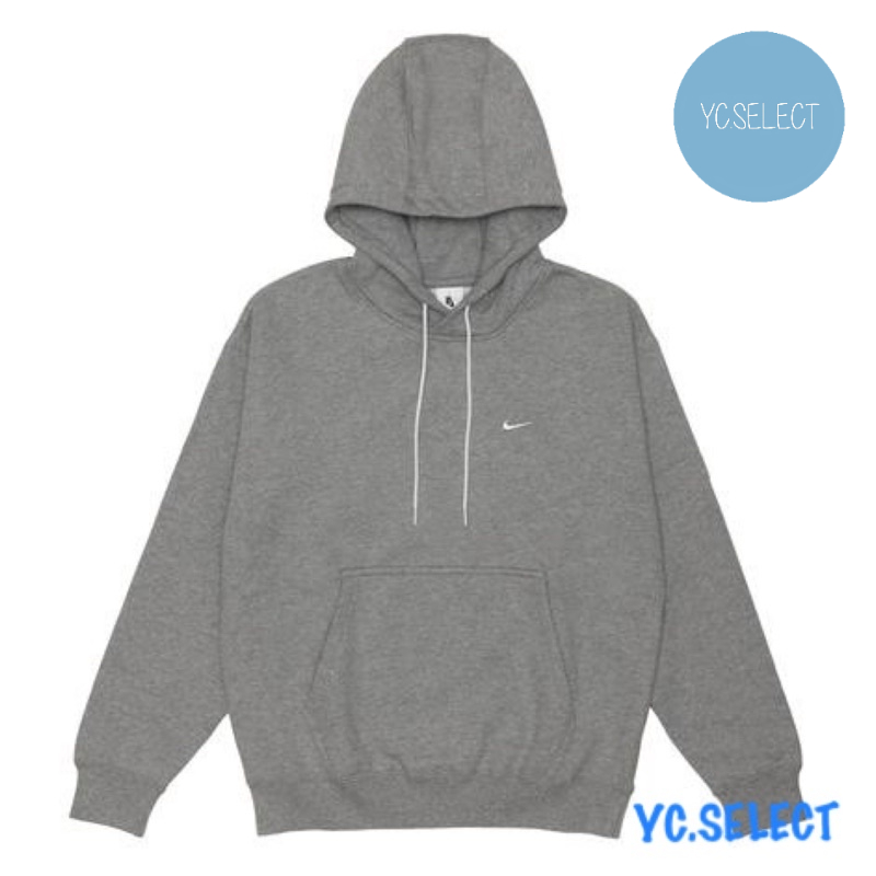 【YC.select】NIKELAB HOODIE NRG SOLO SWOOSH 亞洲版灰色 帽踢DA0316-063