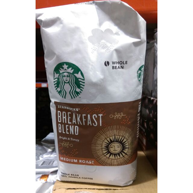 Costco代購星巴克咖啡。Starbucks breakfast blend早餐綜合咖啡豆1.13公斤