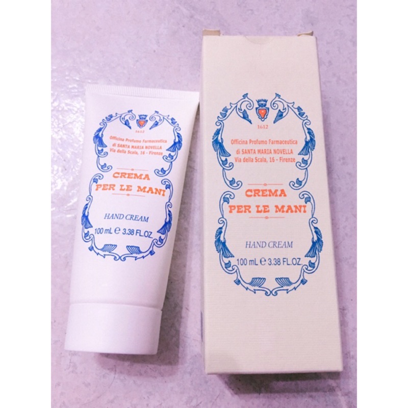 🐳全新🐳正品現貨 義大利百年修道院 SMN  Santa Maria Novella 知名護手霜 100ml