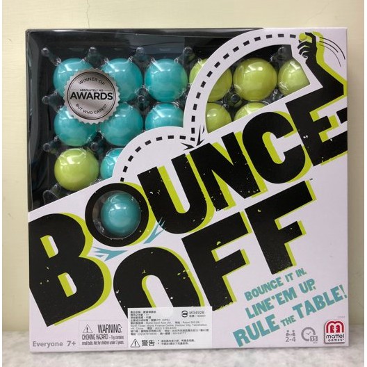 【桌遊世界】正版桌遊 Bounce Off Sequence 歡樂彈跳球 入門款 Mattel