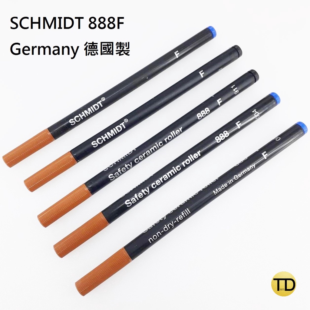 德國 SCHMIDT 888F 鋼珠筆芯 藍色/黑色筆心 相容Schneider Topball 850[TD1975]