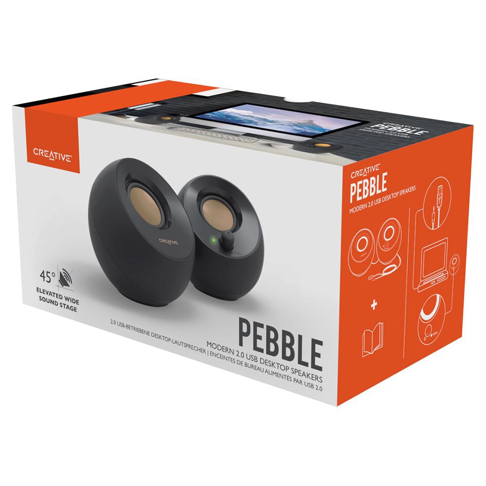 CREATIVE Pebble 2.0 USB桌上型喇叭