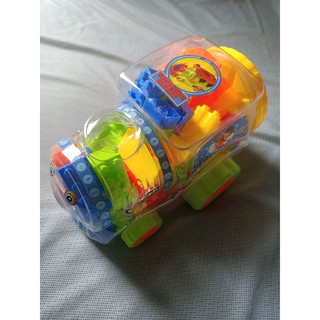 寶寶玩具二手兒童幼童玩具積木車（積木.聲光打地鼠機）