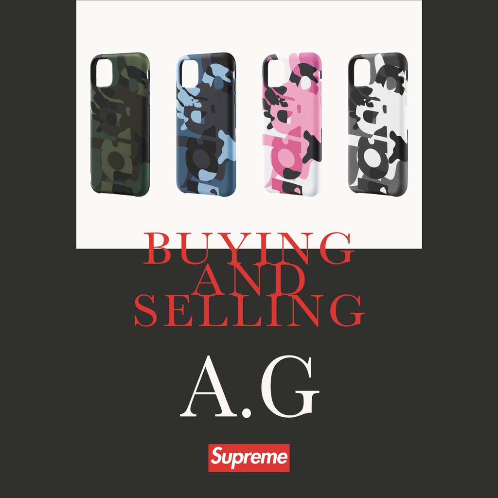 《A.G代購》20FW Week11 Supreme Camo iPhone Case iPhone11 手機殼 PRO