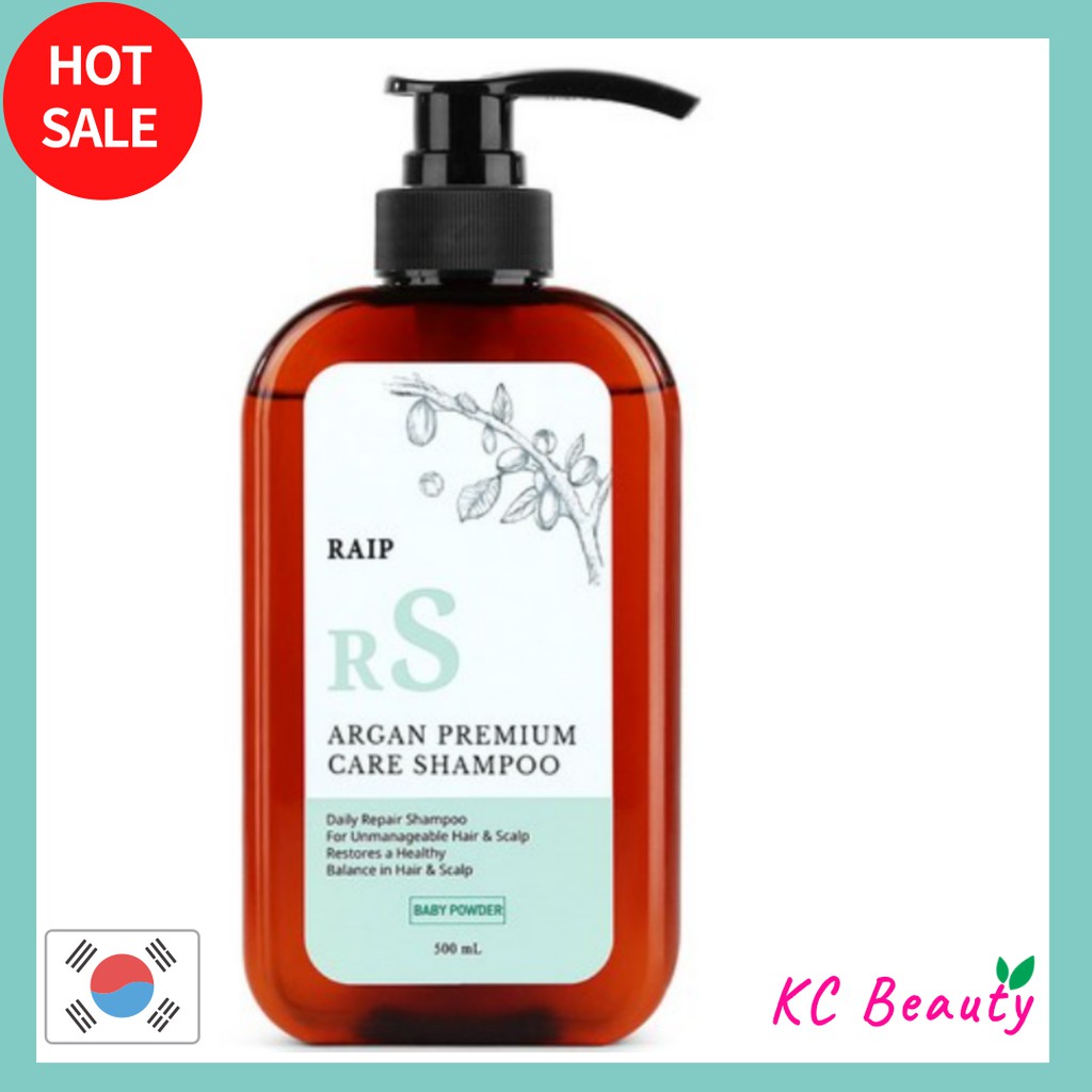 [RAIP] 摩洛哥堅果油洗髮水 (500ml) / 摩洛哥堅果洗髮水 / 洗髮水 / 摩洛哥堅果油 / 頭髮護理原,