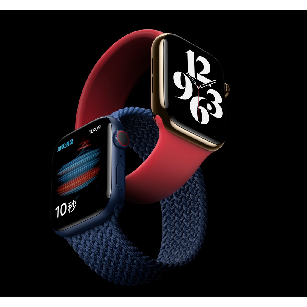 蘋果 AppleWatch Series 6 GPS 40/44 鋁金屬錶殼 運動型錶帶 智慧手錶