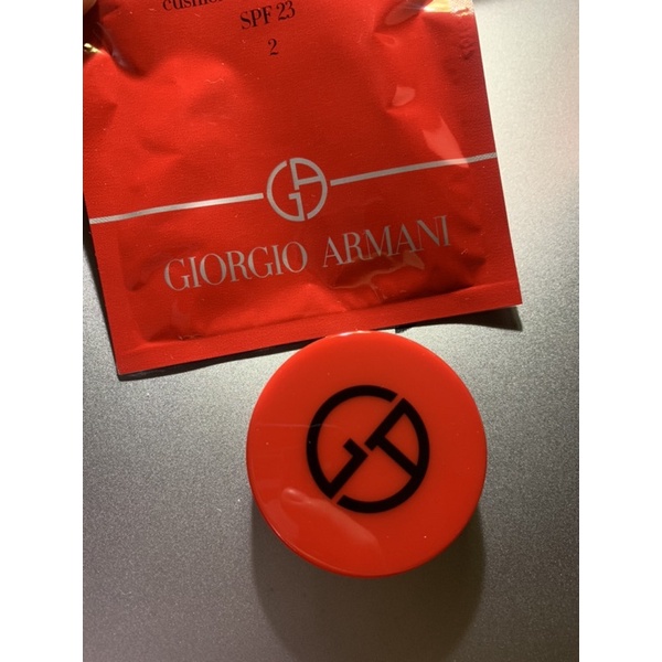 Giorgio Armani 迷你氣墊 完美絲絨持久氣墊粉餅 2