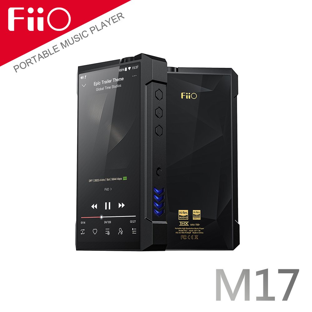 【FiiO台灣】M17 旗艦版可攜式播放器 5.99吋大螢幕/藍牙aptX-Adaptive/LDAC/支援MQA