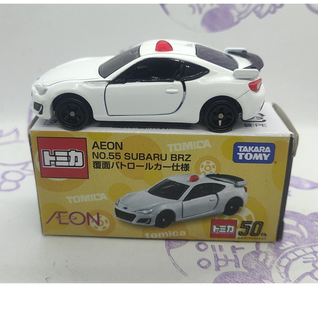 (現貨)Tomica 多美 AEON 特注  55 Subaru BRZ 50th(盒白邊)