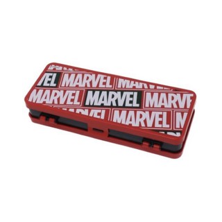 日本MARVEL 漫威英雄 限定發售款 雙面開硬式鉛筆盒（日本直送，正版商品）